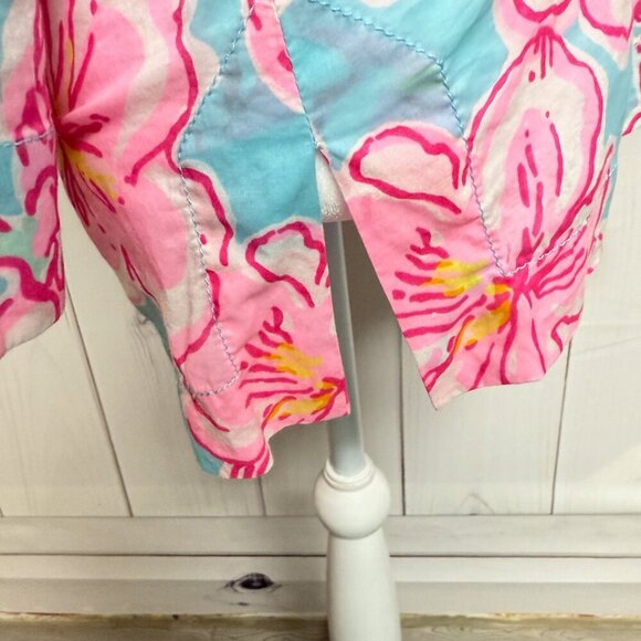 Lilly Pulitzer Amelia Island Tunic Top – Lolita Breakwater Blue, Sz S, EUC - Picture 4 of 10